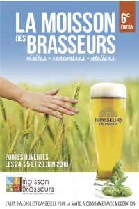 Venez célébrer la Moisson des Brasseurs 2016 dans le Nord. Du 24 au 26 juin 2016 à Lille. Nord. 